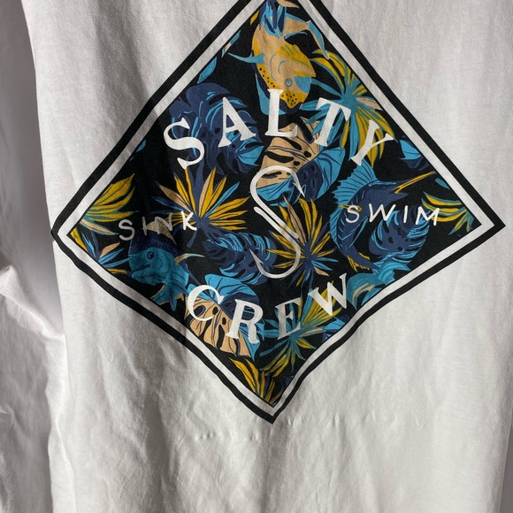 Salty Cree Long Sleeve Tee Men’s Medium - Picture 5 of 7